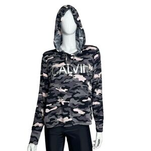 🤑‎ 4/$24 Calvin Klein Performance Camouflage Hooded Long Sleeve Tee Shirt